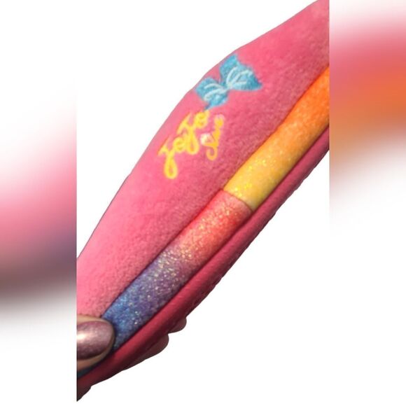 JOJO SIWA Cozy Slippers With Bows sz 2-3 - Picture 9 of 13